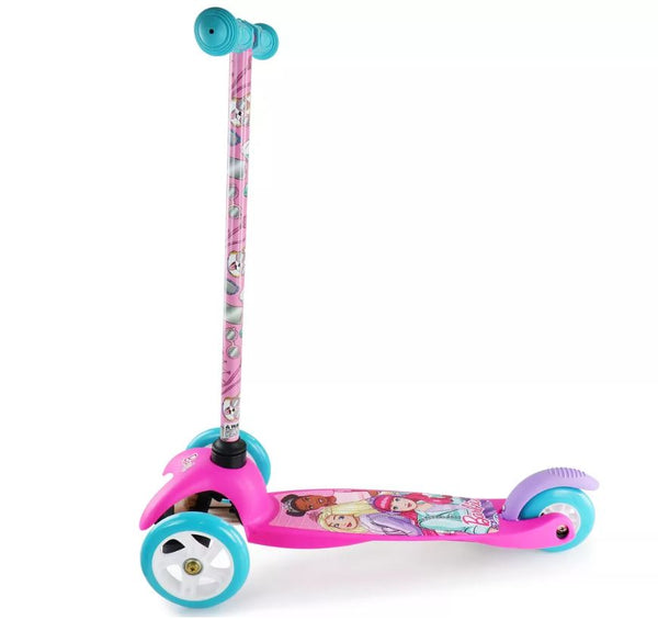 Barbie Tilt and Turn 3 Wheels Scooter