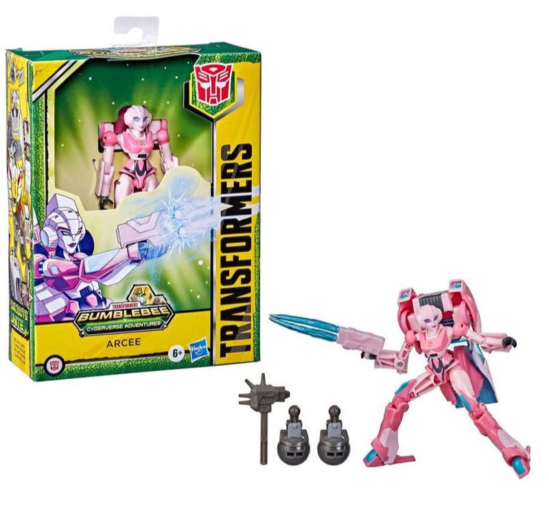 Transformers Bumblebee Cyberverse Adventures Toys Deluxe Arcee - sctoyswholesale