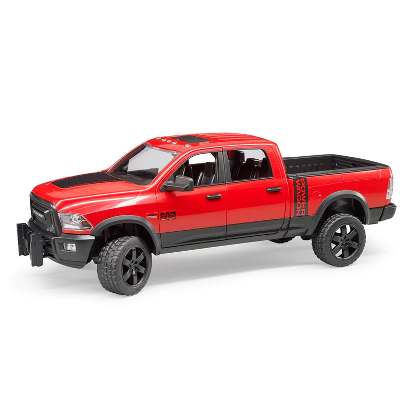 Bruder Toys - Recreational Realistic RAM 2500 Power Pick Up Truck with Openable Doors and Tailgate - Ages 3+