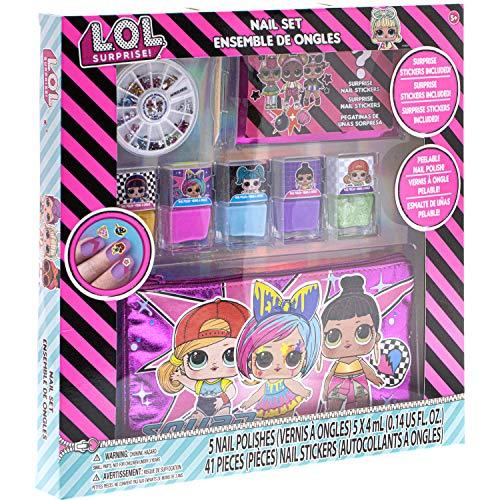 L.O.L Surprise! Townley Girl Peel- Off Nail Polish Activity Set for Girls - sctoyswholesale