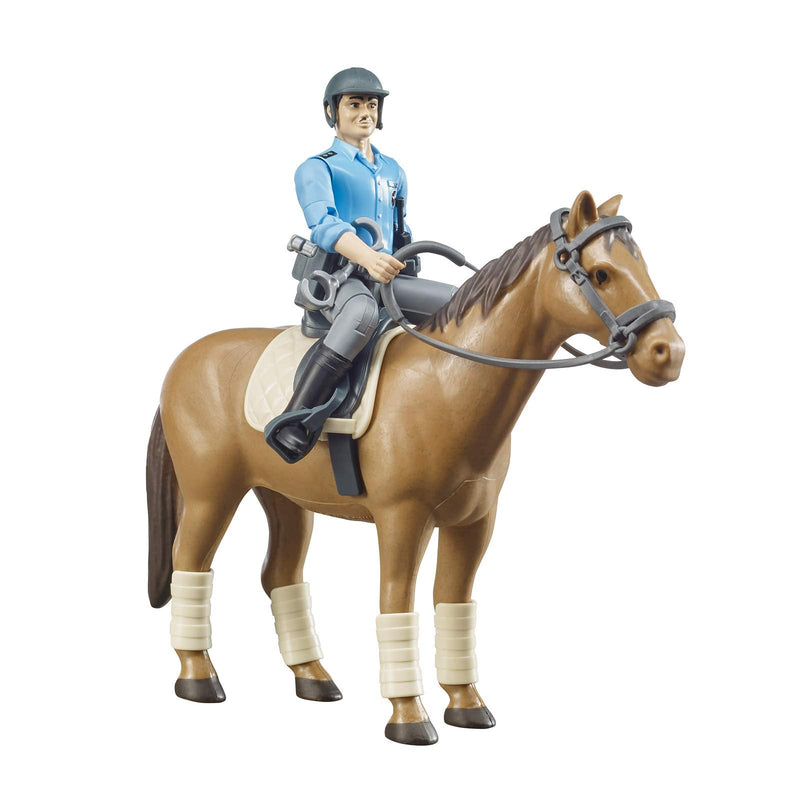 Bruder 62507 bworld Policeman with Horse