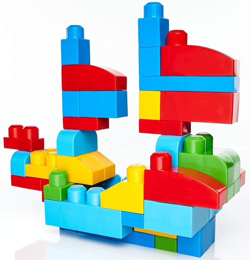 First Builders Big Building Bag 80 building blocks - sctoyswholesale