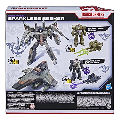 Transformers War for Cybertron Trilogy Deceptican Sparkless Seeker - sctoyswholesale