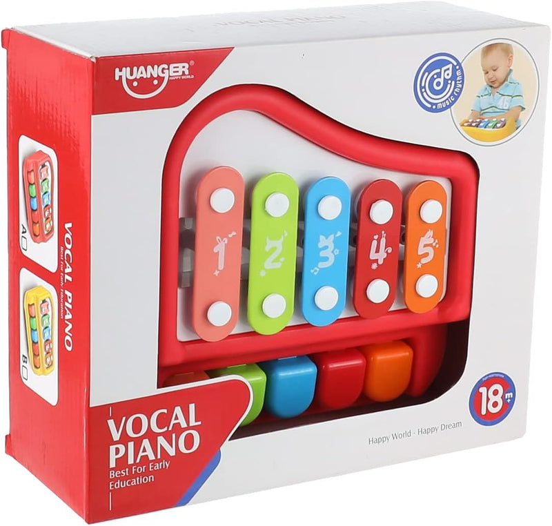 Vocal Piano with Five Tones - Multi Color, Huanger