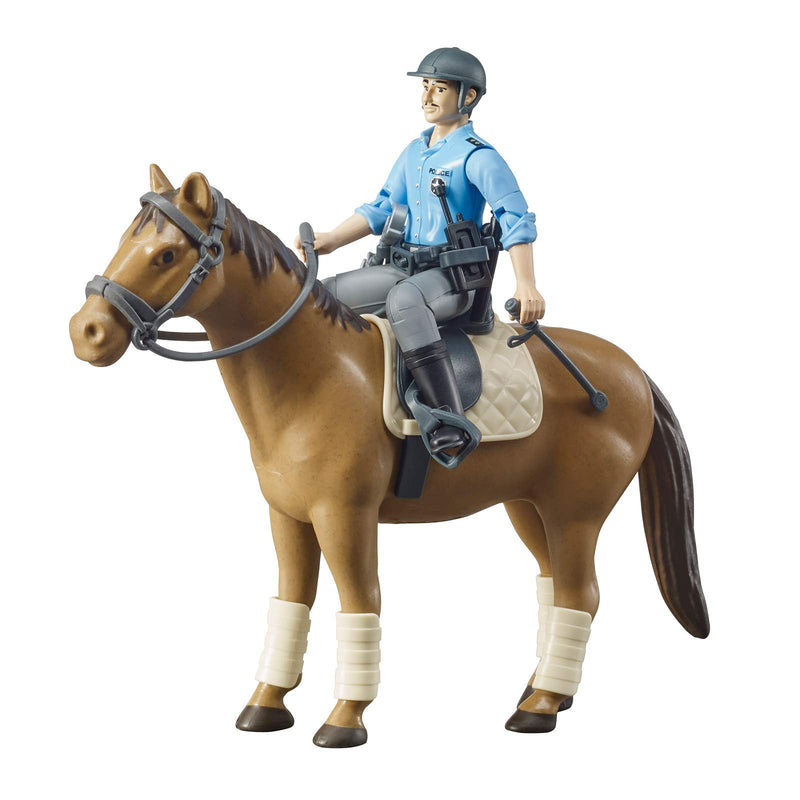 Bruder 62507 bworld Policeman with Horse