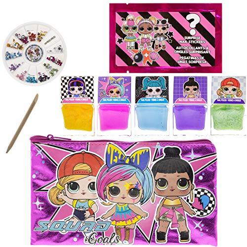 L.O.L Surprise! Townley Girl Peel- Off Nail Polish Activity Set for Girls - sctoyswholesale