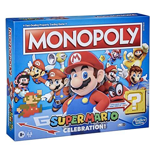 Monopoly Super Mario Celebration Edition Board Game for Super Mario Fans for Ages 8 and Up - sctoyswholesale