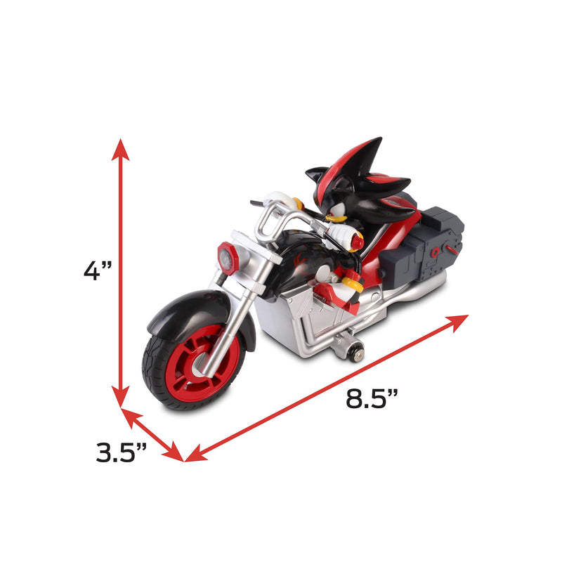 Sonic Sega All-Stars Racing RC Shadow Motorcycle; Full Function 2.4 GHz Radio Control with Turbo Boost; Ages 6+