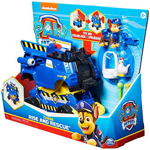 PAW Patrol Chase Rise and Rescue Transforming Toy Car with Action Figures and Accessories - sctoyswholesale