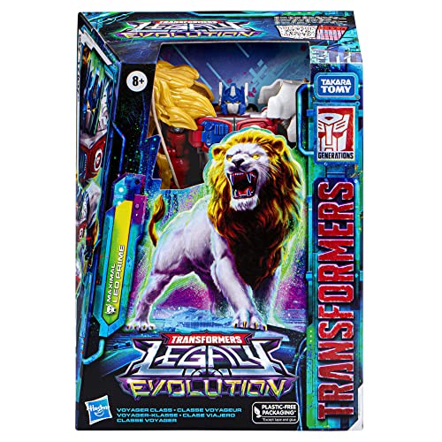 Transformers Toys Legacy Evolution Voyager Maximal Leo Prime Toy, 7-inch, Action Figure for Boys and Girls Ages 8 and Up