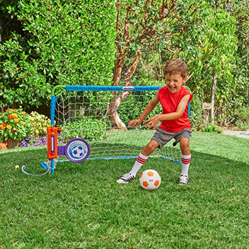 Little Tikes 2-in-1 Water Soccer/Football Sports Game with Net, Ball & Pump