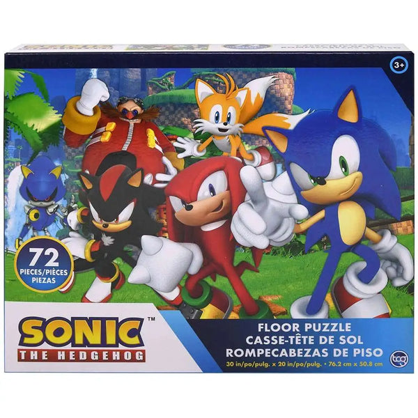 Sonic The Hedgehog Floor Puzzle [72 Pieces]