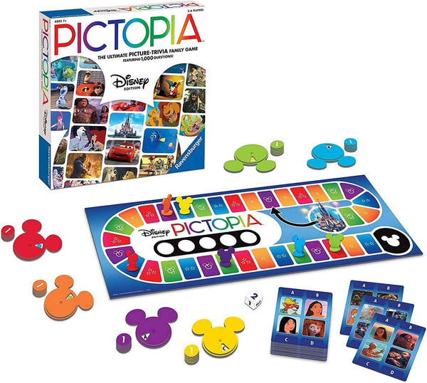 Pictopia-Family Trivia Game: Disney Edition - sctoyswholesale