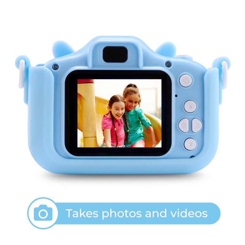 VIVITAR Kids Tech - Kids Camera 2" Screen for Joyful Moments - Snap 12MP Pics, Record 1080p HD Videos, Build in Games, Durable Drop-Proof Case, USB Rechargeable for Non-Stop Fun