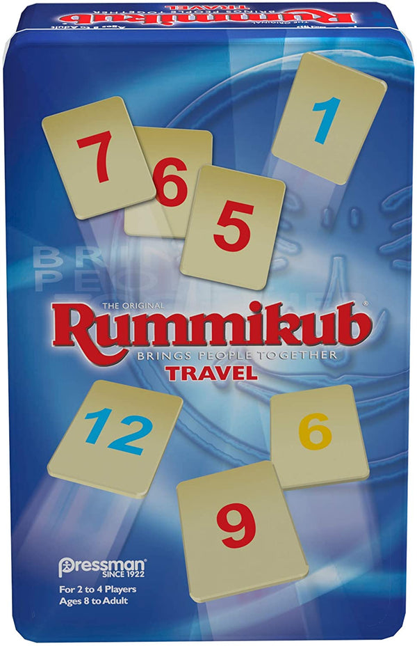 Rummikub in Travel Tin - The Original Rummy Tile Game by Pressman - sctoyswholesale