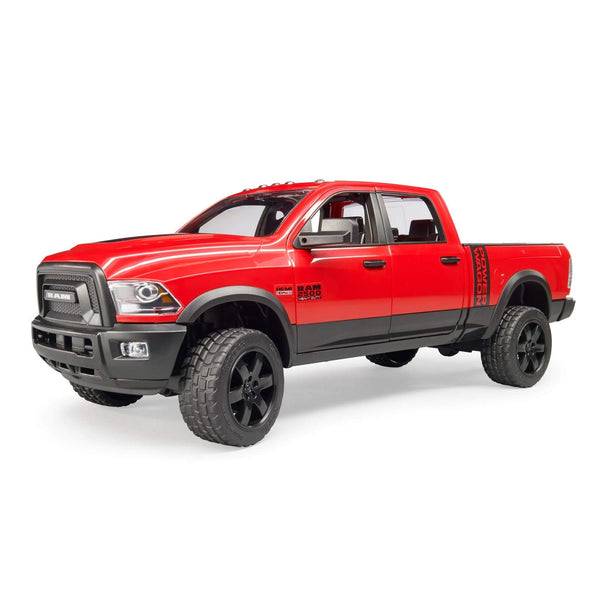 Bruder Toys - Recreational Realistic RAM 2500 Power Pick Up Truck with Openable Doors and Tailgate - Ages 3+