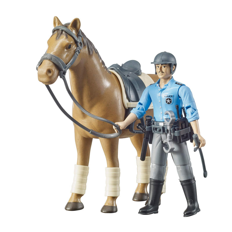 Bruder 62507 bworld Policeman with Horse