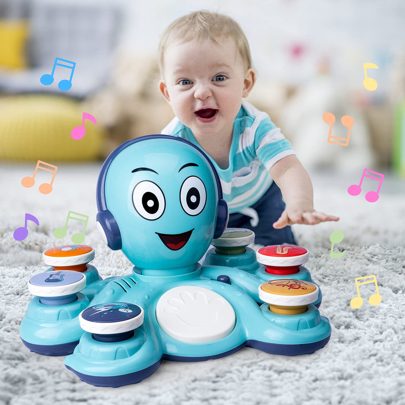 Baby Musical Toys Learning Toys for Toddlers, Octopus Music Toys, Preschooler Musical Educational Instruments Toy