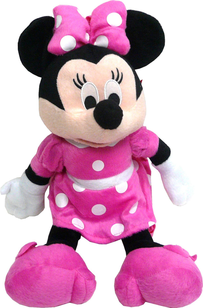 Minnie Mouse Disney 16" 3D Plush Backpack - color Vary