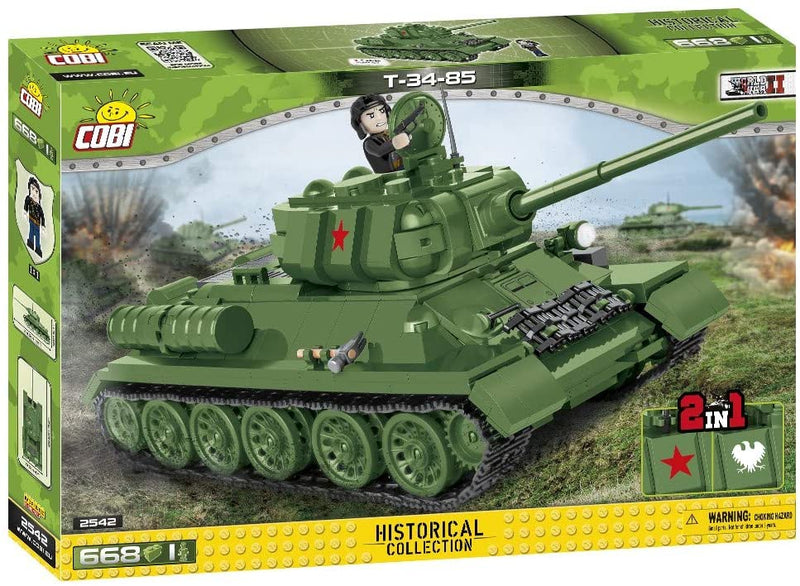 COBI Historical Collection T-34-85 Medium Tank - sctoyswholesale