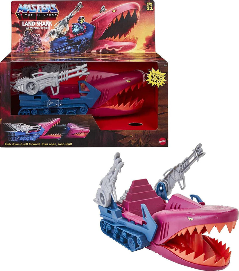 Masters of the Universe Origins Land Shark Vehicle, Skeletor's Iconic Transportation - sctoyswholesale