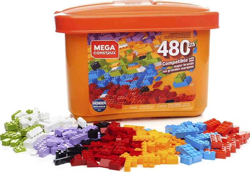 Mega Construx Wonder Builders 480-pc Building Tub - sctoyswholesale