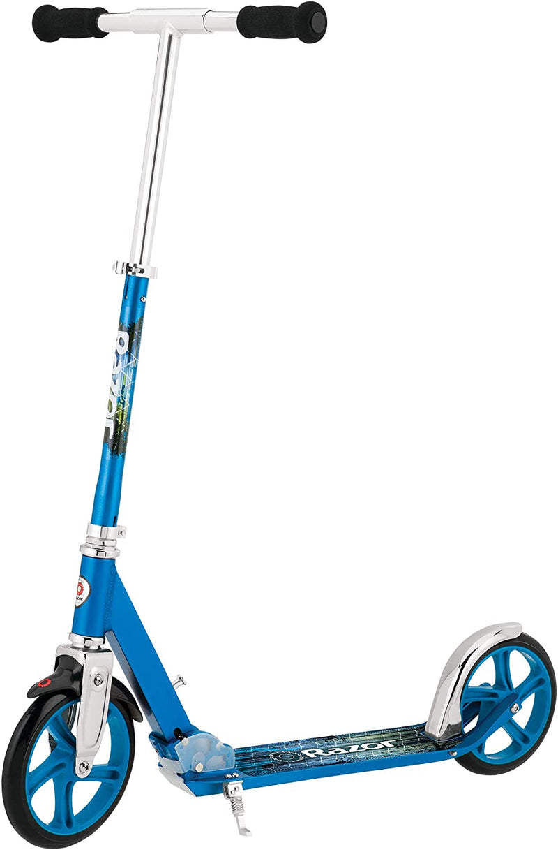 Razor A5 LUX Kick Scooter - Blue - FFP ,38.6 Inch - sctoyswholesale