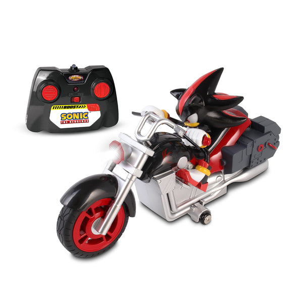 Sonic Sega All-Stars Racing RC Shadow Motorcycle; Full Function 2.4 GHz Radio Control with Turbo Boost; Ages 6+