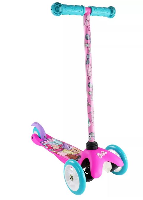 Barbie Tilt and Turn 3 Wheels Scooter