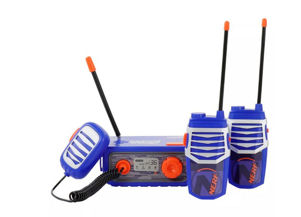 Nerf 3-Way Walkie Talkie Base Station Kit