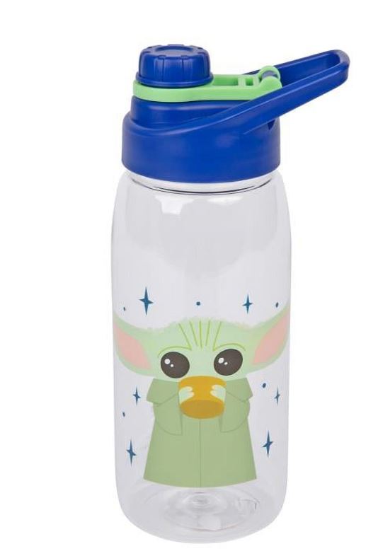 Star Wars The Mandalorian Grogu 20 oz. Sports Bottle and Sticker Set