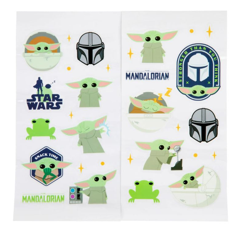 Star Wars The Mandalorian Grogu 20 oz. Sports Bottle and Sticker Set