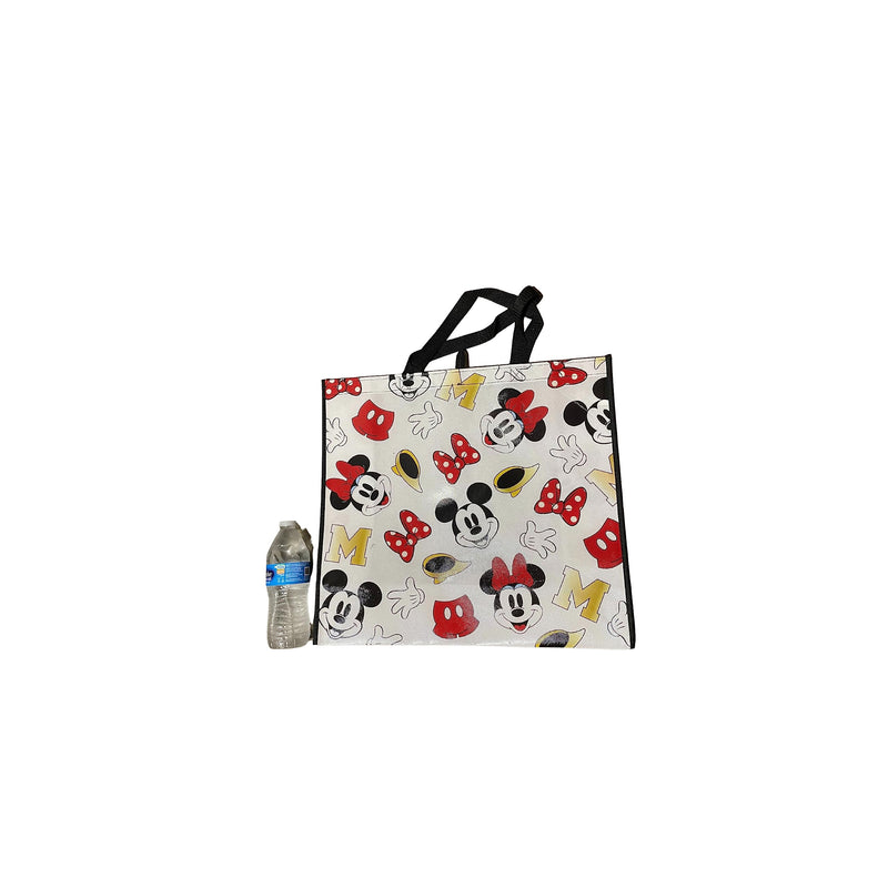 Legacy Licensing Partners Disney's Mickey and Minnie Mouse Giant Extra Large Collectable 26" inch Reusable Tote Bag