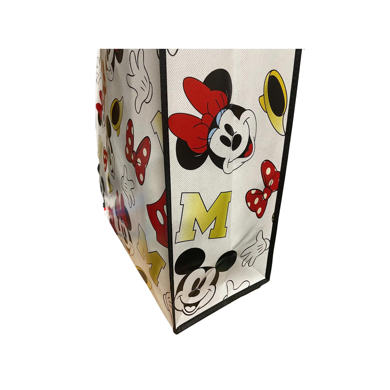 Legacy Licensing Partners Disney's Mickey and Minnie Mouse Giant Extra Large Collectable 26" inch Reusable Tote Bag