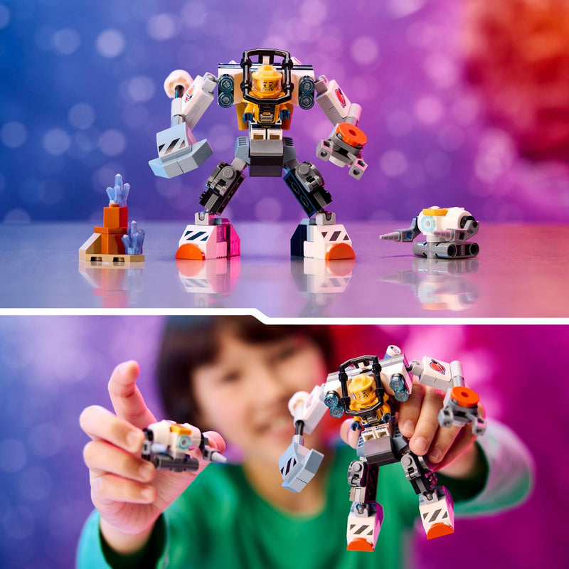 LEGO City Space Construction Mech Suit Building Set, Fun Space Toy for Kids Ages 6 and Up, Space Gift Idea for Boys and Girls Who Love Imaginative Play, includes Pilot Minifigure and Robot Toy, 60428