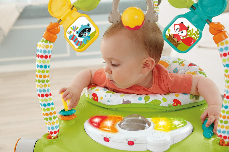 Fisher-Price Woodland Friends Space Saver Jumperoo - sctoyswholesale