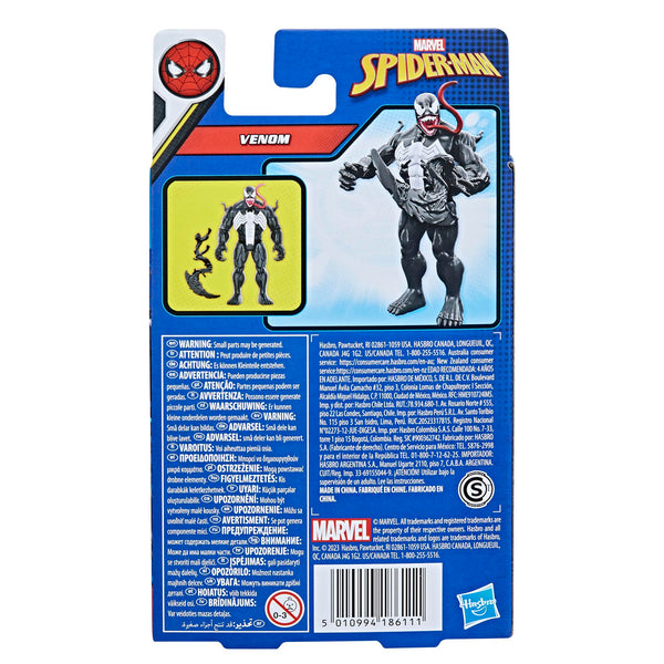 Marvel Epic Hero Series Venom, 4-Inch Action Figure with Accessory, Kids Ages 4 and Up