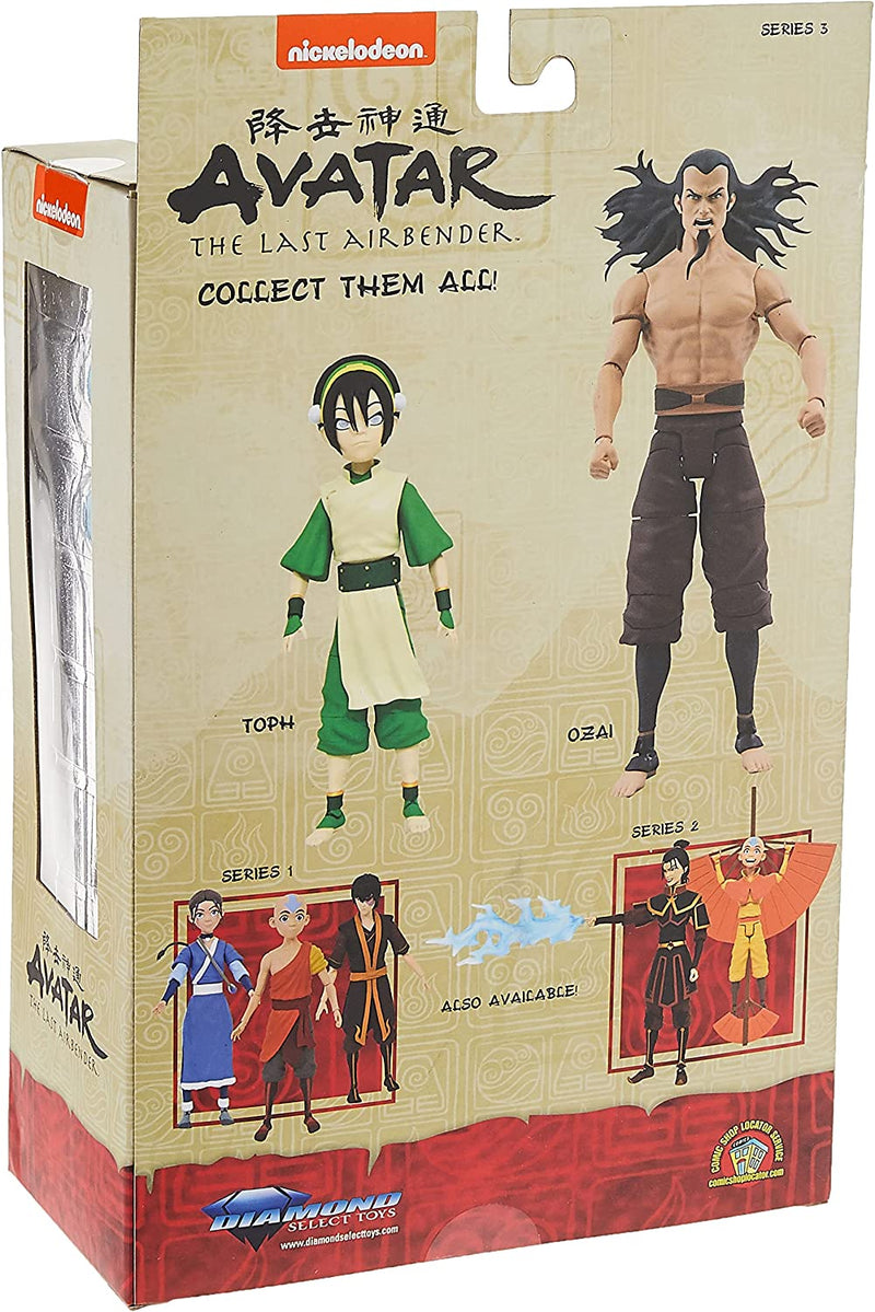 DIAMOND SELECT TOYS Avatar The Last Airbender: Lord Ozai Deluxe Action Figure