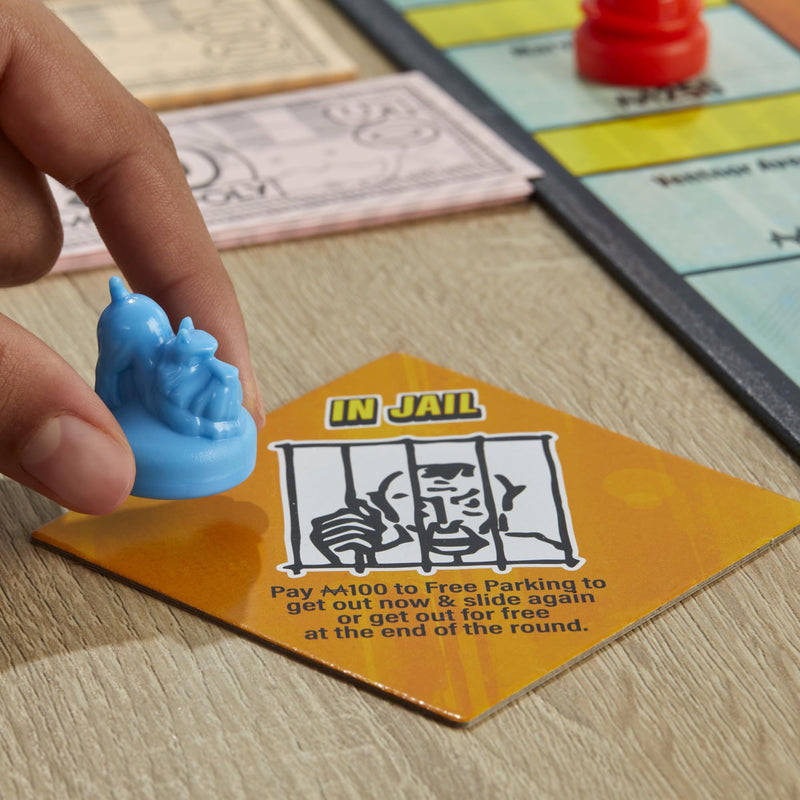 Monopoly Knockout Family Party Game for Kids, Teens, and Adults | Ages 8 and Up | 2-8 Players | 20 Mins. Average | Quick-Playing Board Games