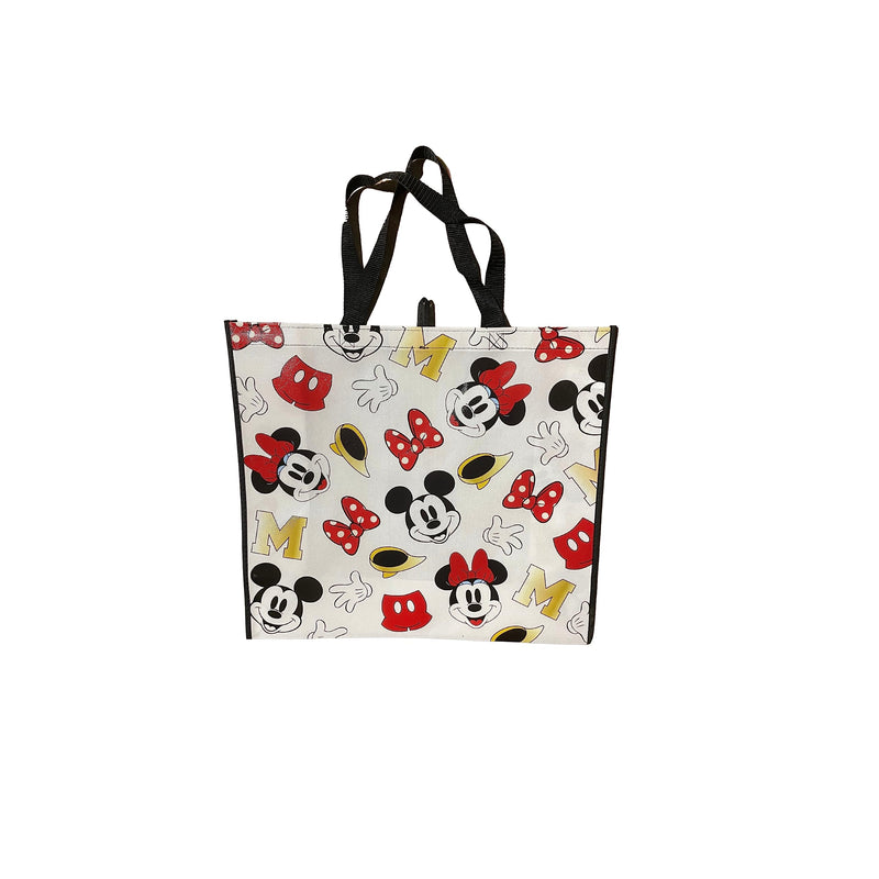 Legacy Licensing Partners Disney's Mickey and Minnie Mouse Extra Large Collectable 26" inch Reusable Tote Bag