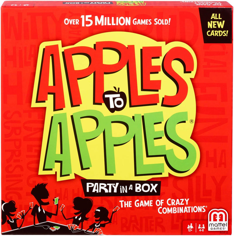 Mattel Apples to Apples Party in a Box Game - sctoyswholesale