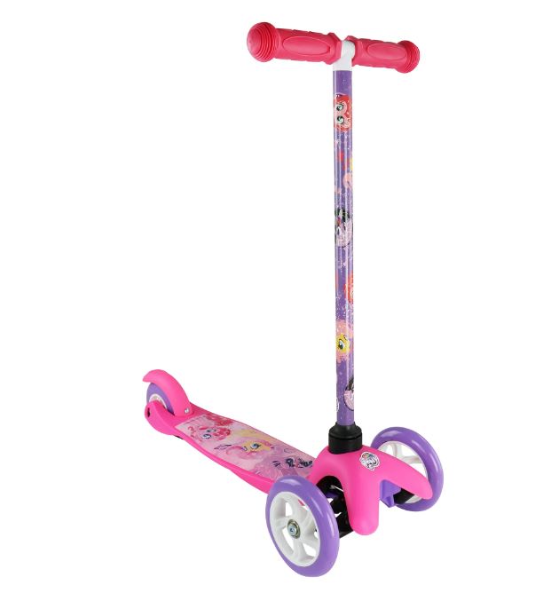 My Little Pony 3 Wheel Tilt and Turn Scooter