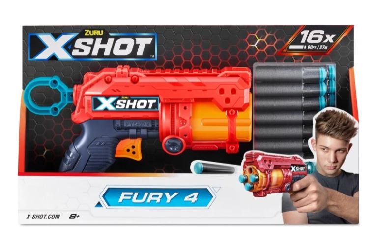 ZURU Foam Blaster X-Shot Excel Fury 4