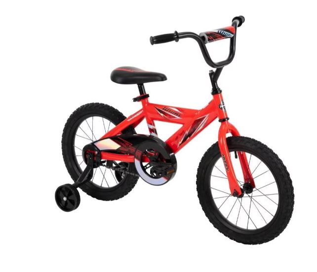 Huffy 16" Whirl Kids' Bike with Training Wheels - Red