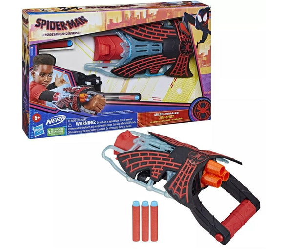 Marvel Spider-Man: Across the Spider-Verse Miles Morales Tri-Shot Blaster