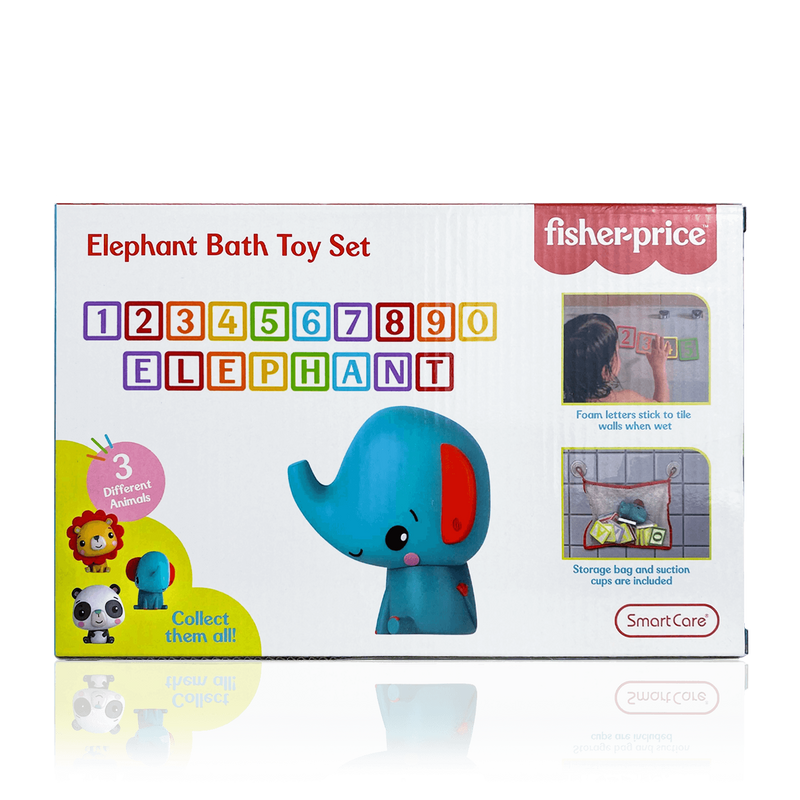 Fisher-Price Elephant Bath Toy Play Set - sctoyswholesale