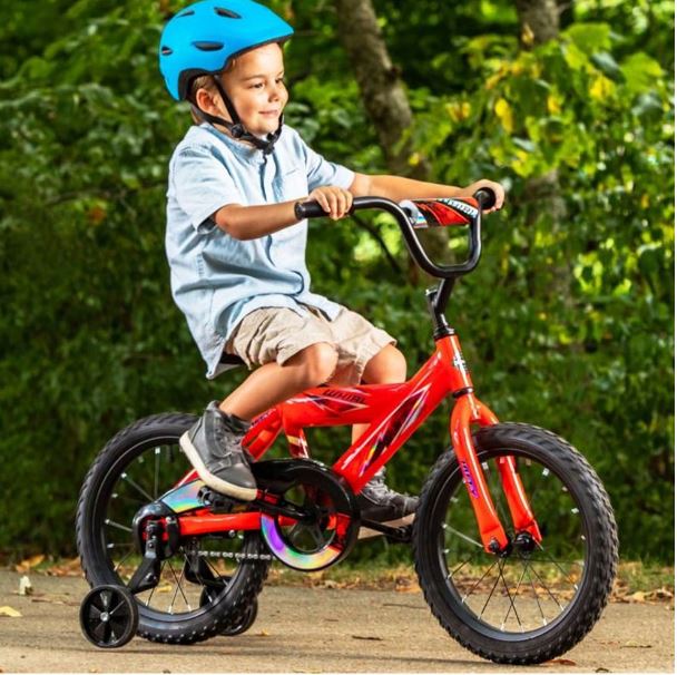 Huffy 16" Whirl Kids' Bike with Training Wheels - Red