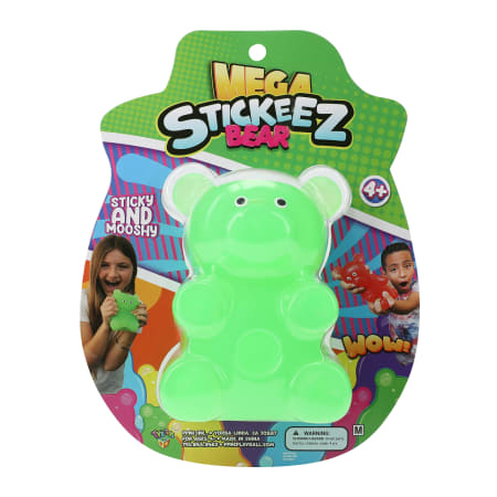 Mega Stickeez Bear, Color May Vary