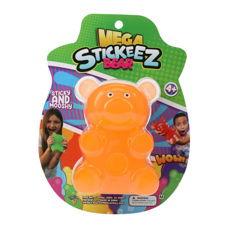 Mega Stickeez Bear, Color May Vary