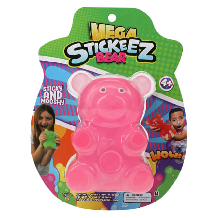 Mega Stickeez Bear, Color May Vary